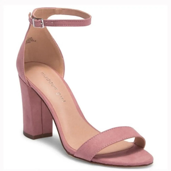 Madden Girl BBELLA Block Heel Sandal In Mauve - Picture 1 of 7